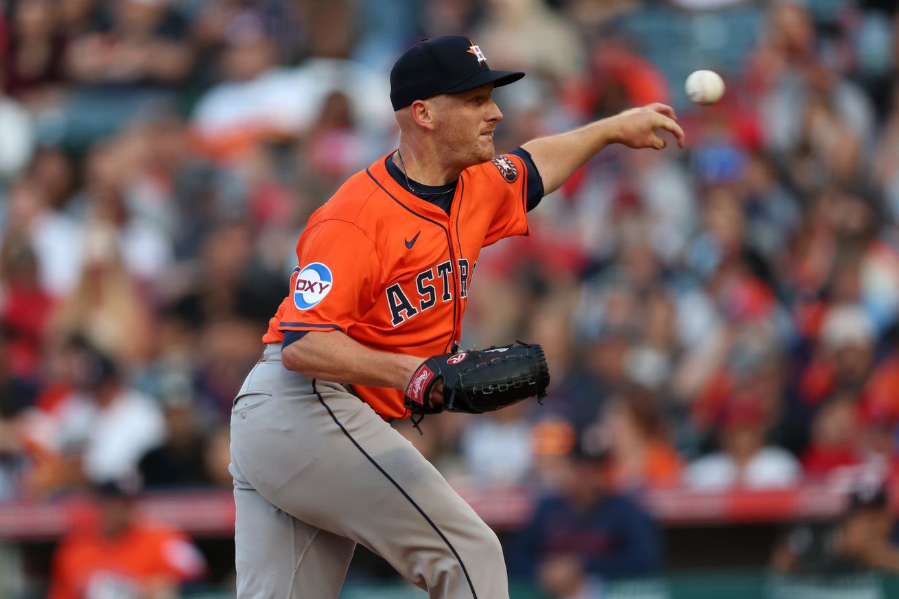 MLB: Houston Astros at Los Angeles Angels