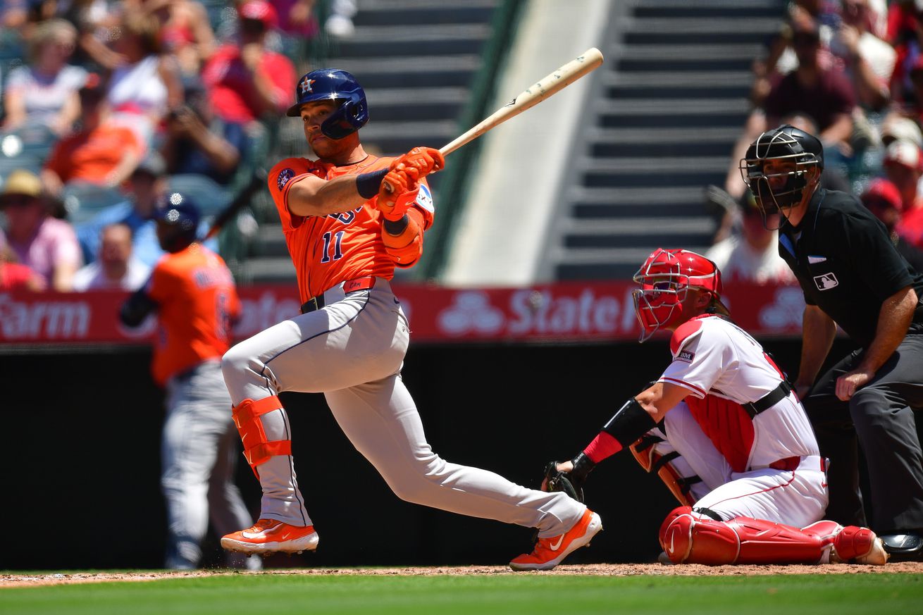MLB: Houston Astros at Los Angeles Angels