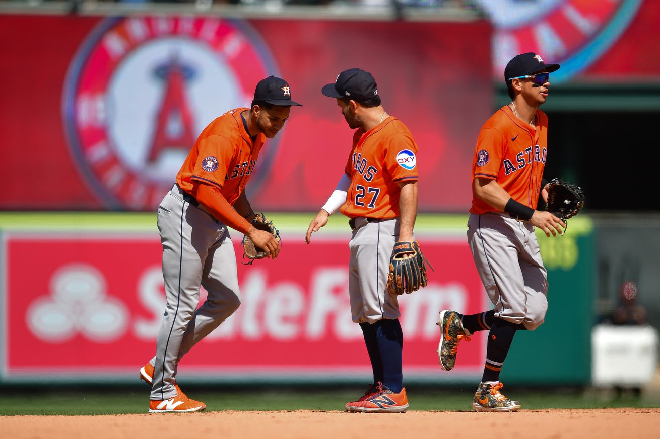 MLB: Houston Astros at Los Angeles Angels