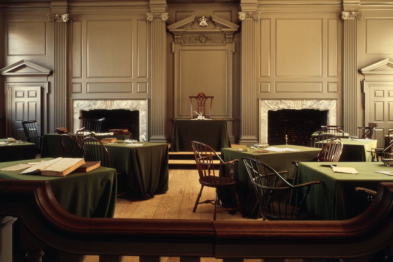 1776 INTERIOR OF SIGNERS...