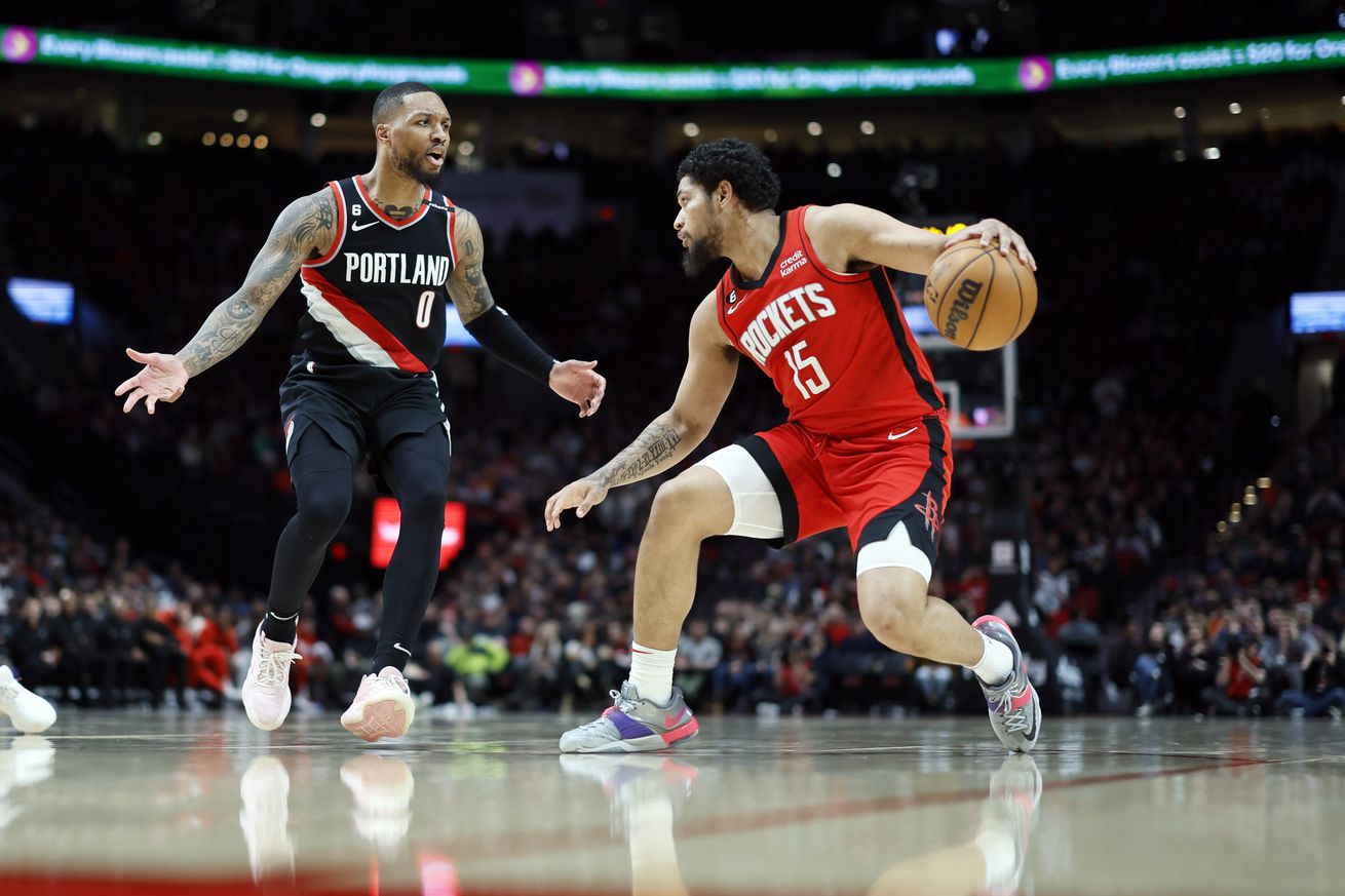 NBA: Houston Rockets at Portland Trail Blazers