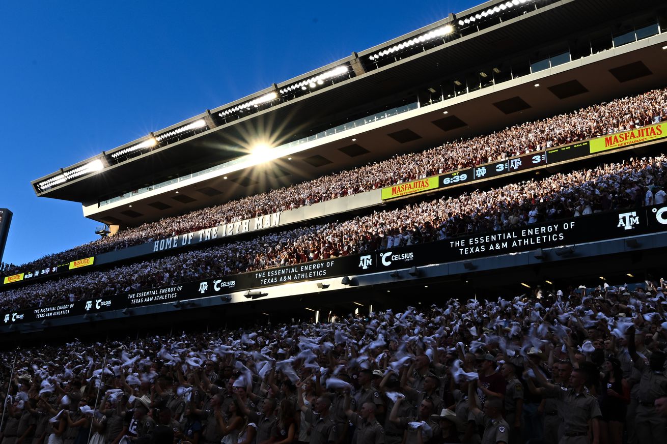 NCAA Football: Notre Dame at Texas A&M