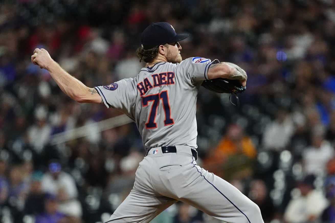 MLB: Houston Astros at Colorado Rockies