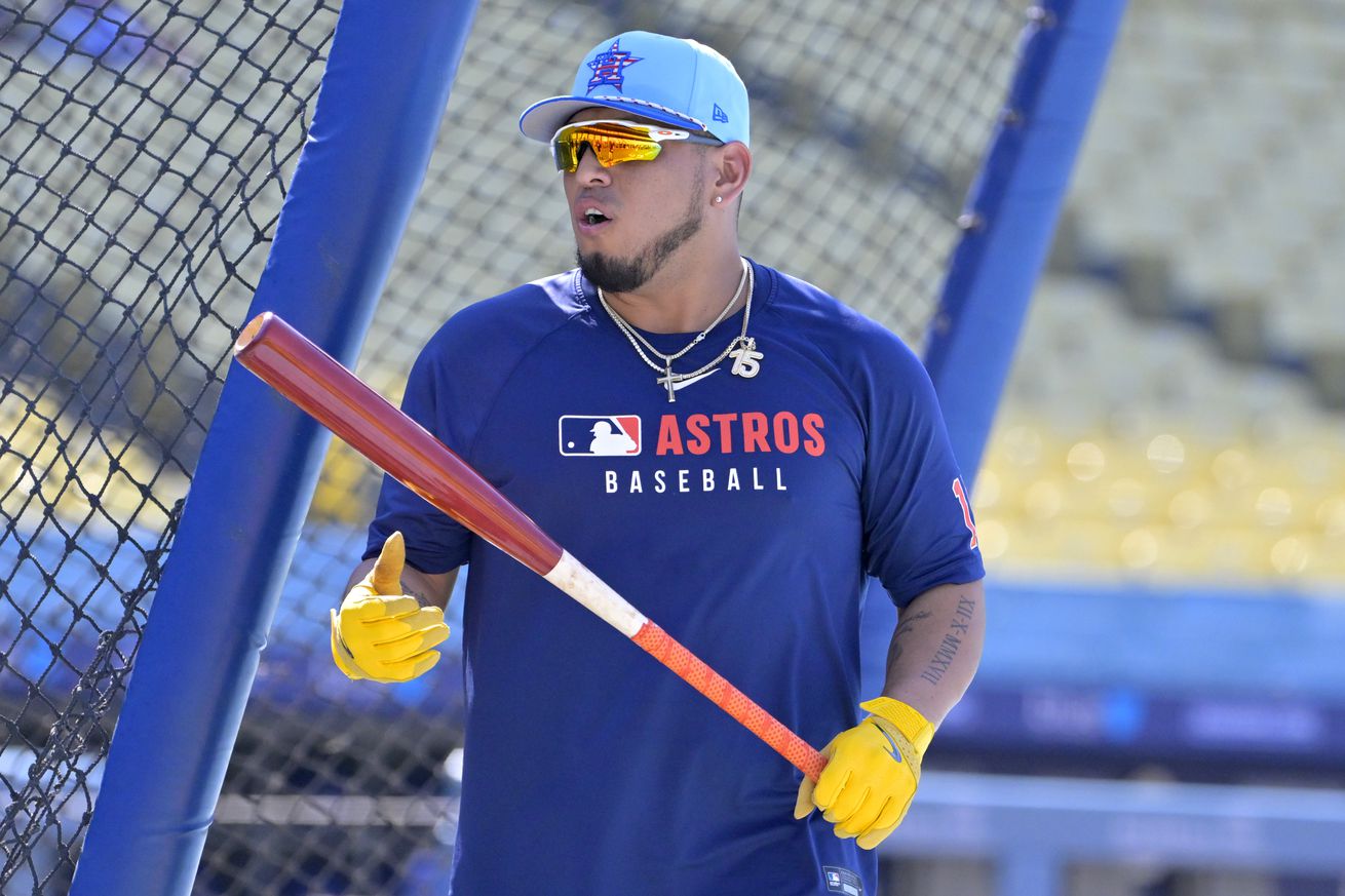 MLB: Houston Astros at Los Angeles Dodgers