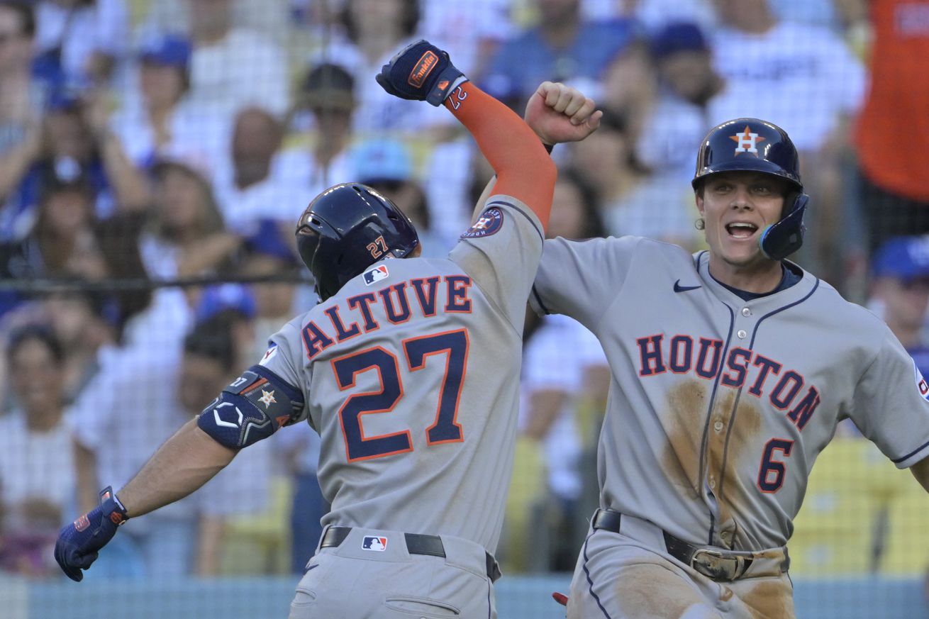 MLB: Houston Astros at Los Angeles Dodgers