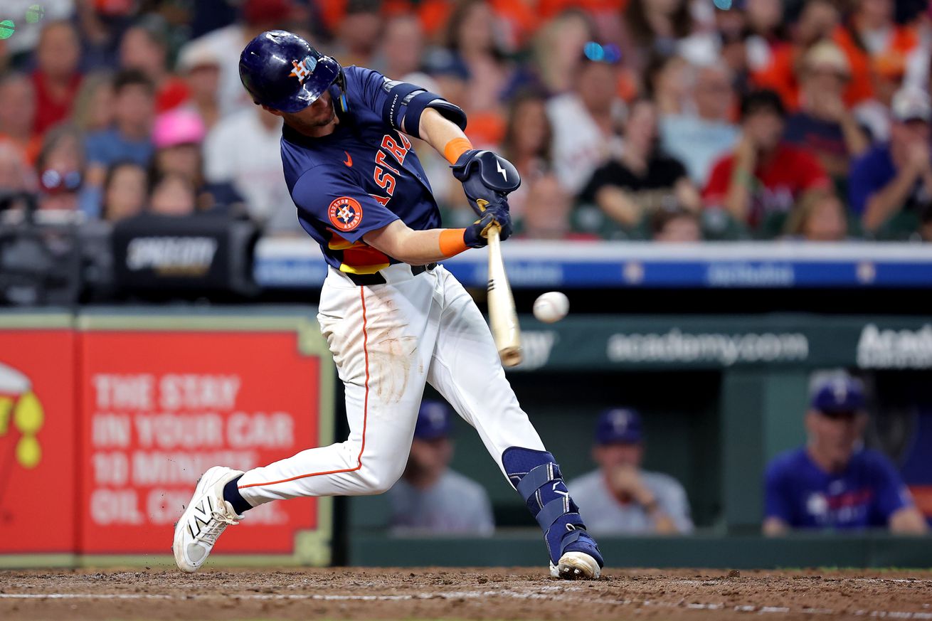 MLB: Texas Rangers at Houston Astros