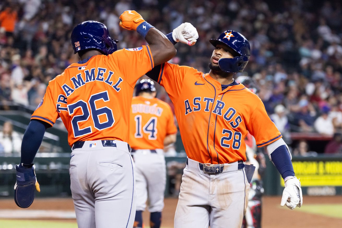 MLB: Houston Astros at Arizona Diamondbacks