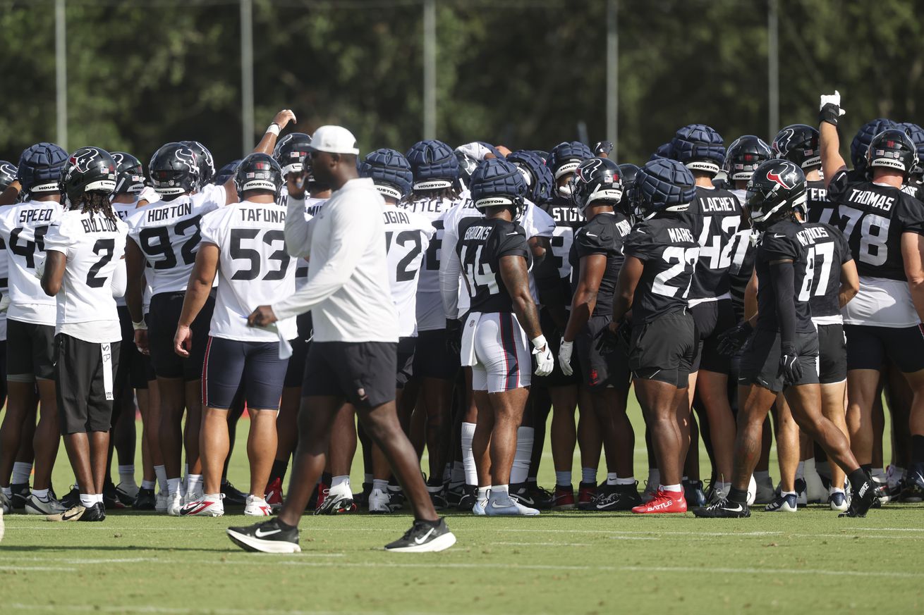 NFL: Houston Texas Training Camp