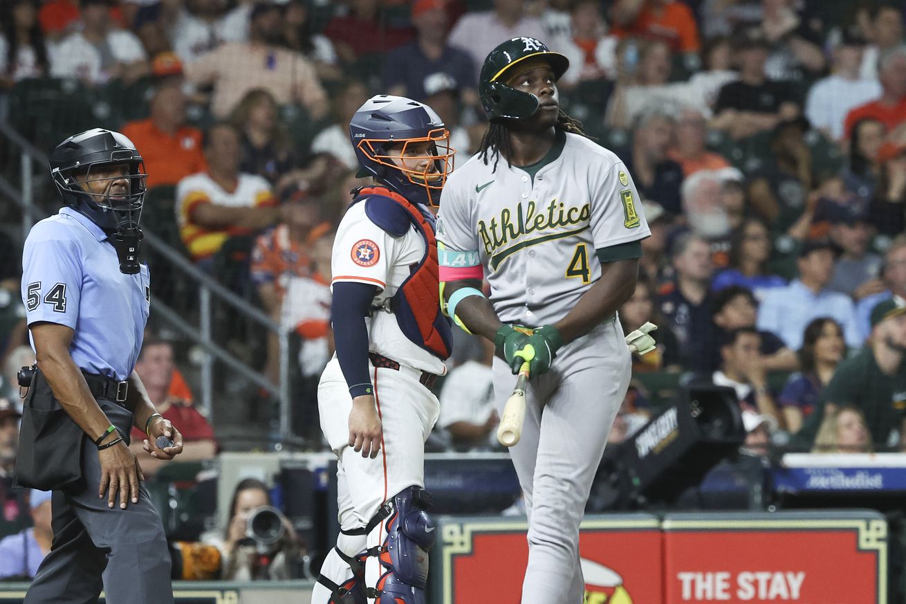 MLB: Athletics at Houston Astros
