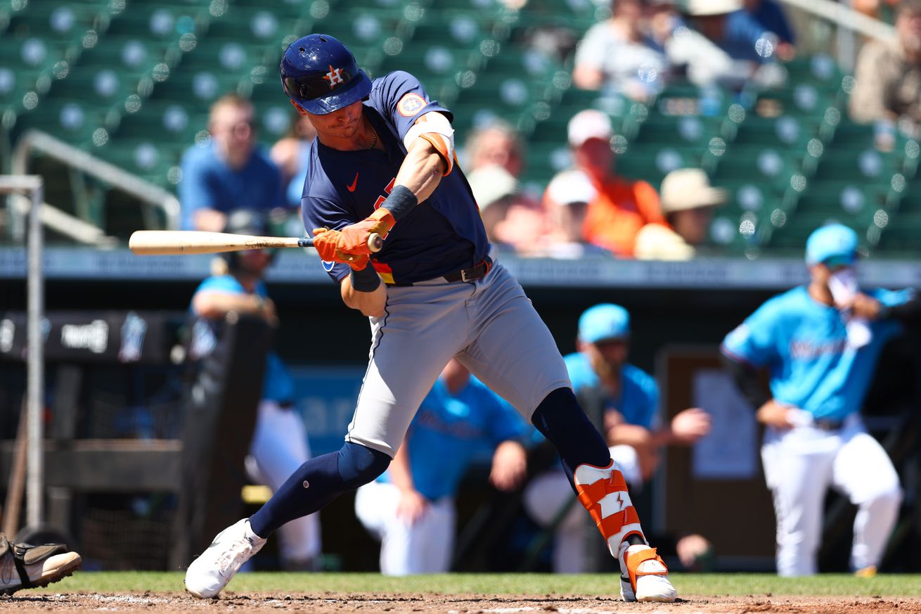 Houston Astros v Miami Marlins