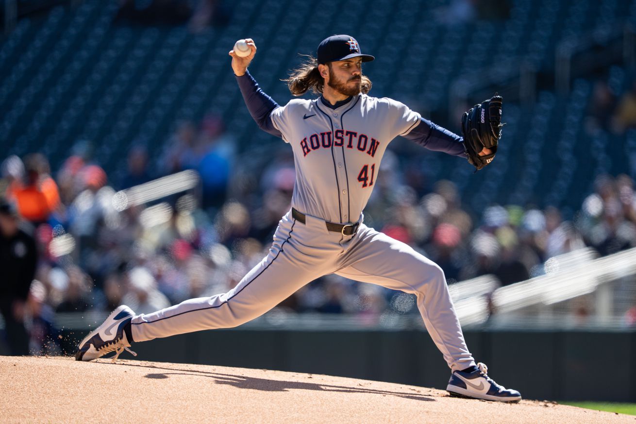 MLB: Houston Astros at Minnesota Twins