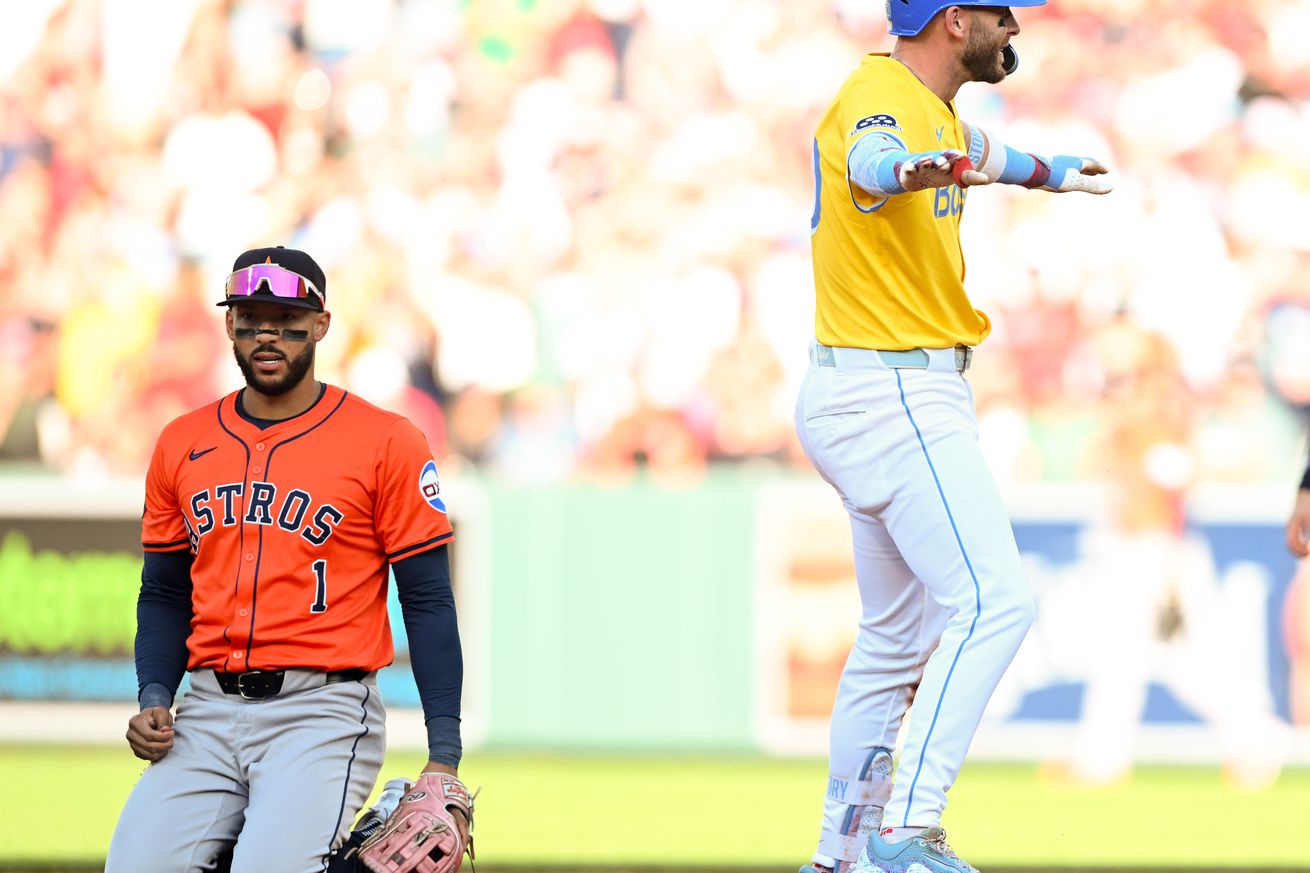 MLB: Houston Astros at Boston Red Sox