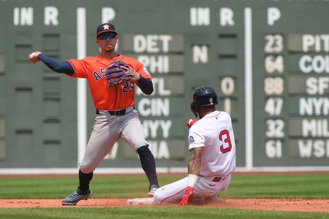MLB: Houston Astros at Boston Red Sox