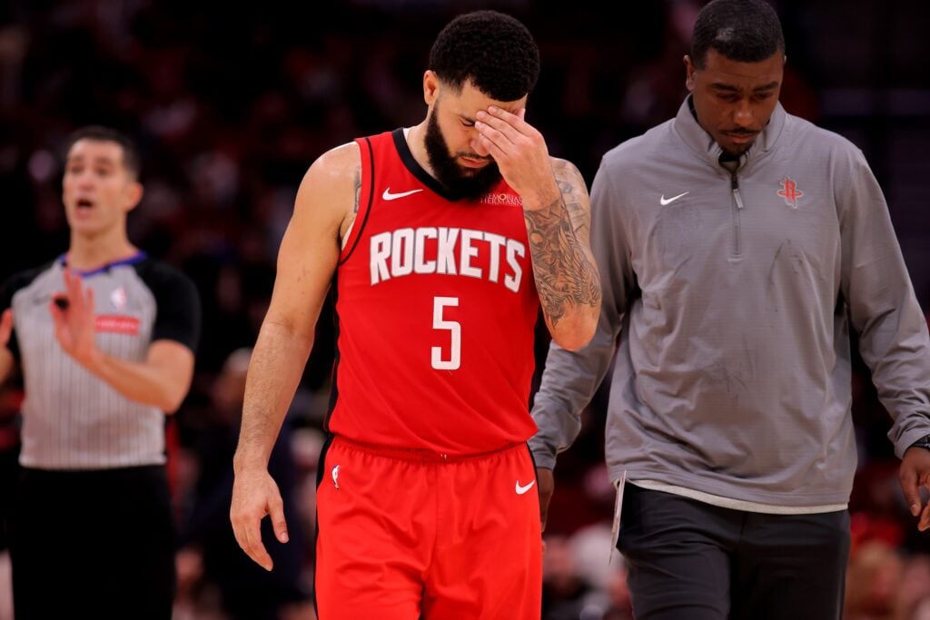 The Rockets will look to increase Reed Sheppard’s role to make up for the absence of VanVleet to a season ending injury